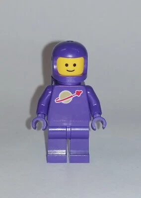 LEGO Spaceman violett - Minifigur Astronaut Raumfahrer dark purple lila Classic