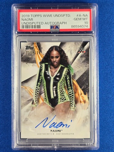 Naomi #A-NA 2019 Topps WWE Undisputed Autographs card