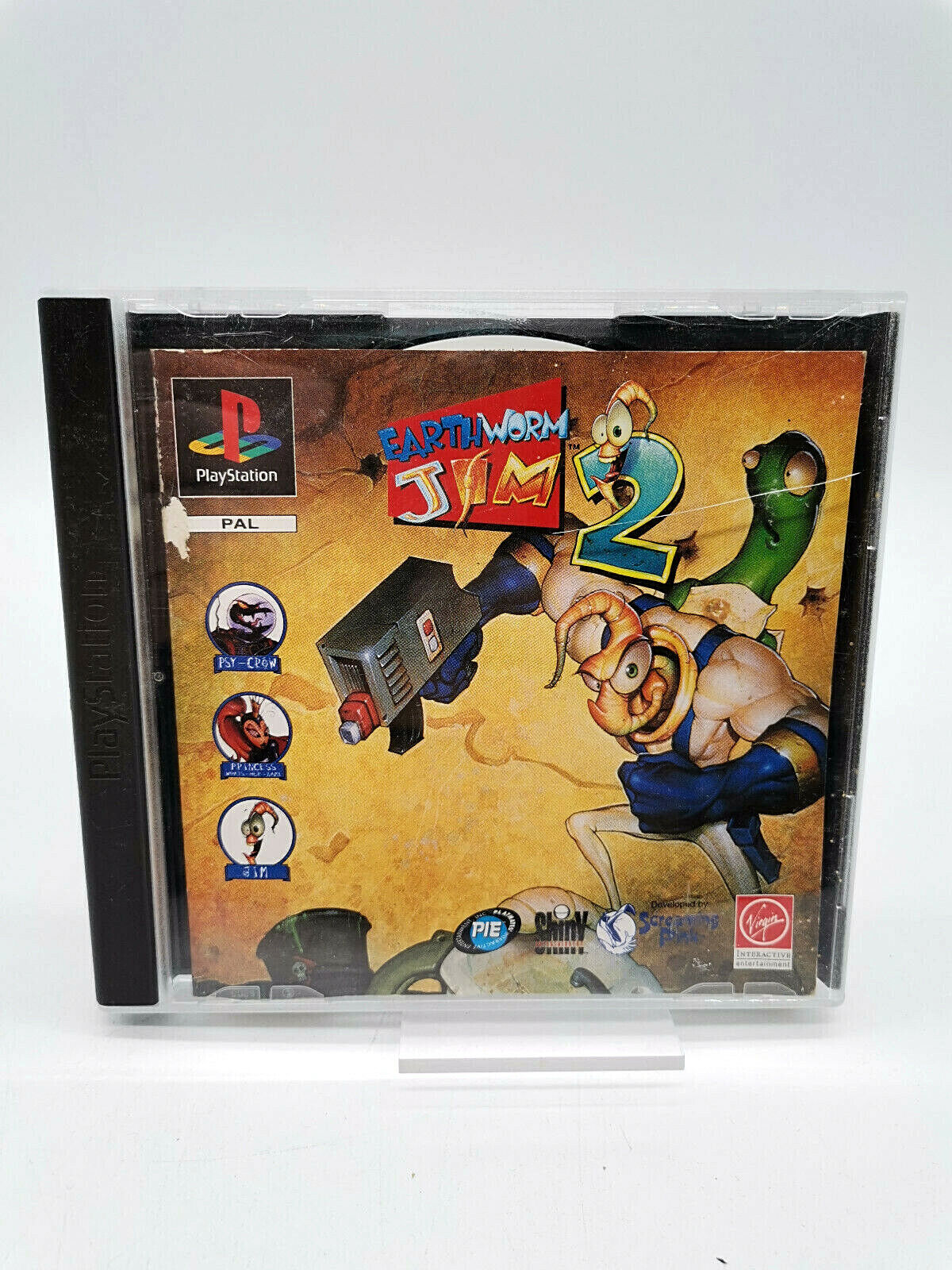 PS1 / PLAYSTATION 1 Jeu - Earthworm Jim 2 (Avec Emballage)( Pal) 11133049