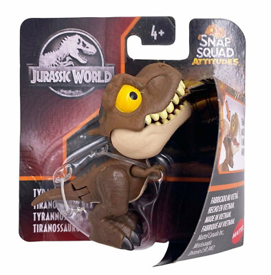 Jurassic World Snap Squad Attitudes [Tyrannosaurus Rex] T-Rex Dinosaur Figure