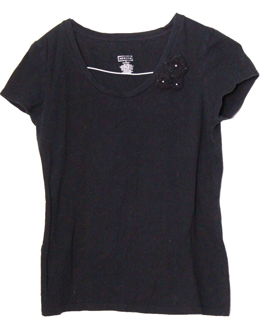 Merona Solid T-Shirts for Women