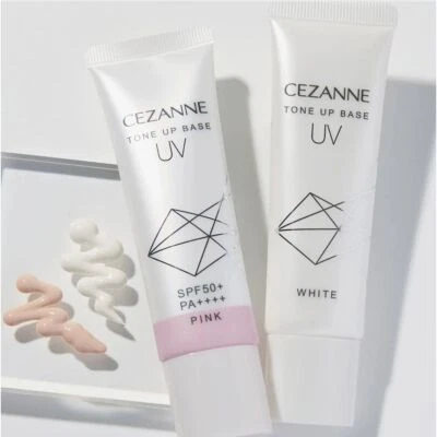 Cezanne SPF 50+/PA++++ UV Tone Up Base 30g With 2 Colors Made In Japan - image 1 of 4