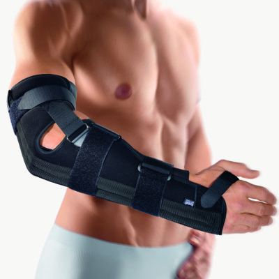 BORT 055400 KubiFX Long Elbow Immobilizer Hand, Arm Brace with Removable Splints