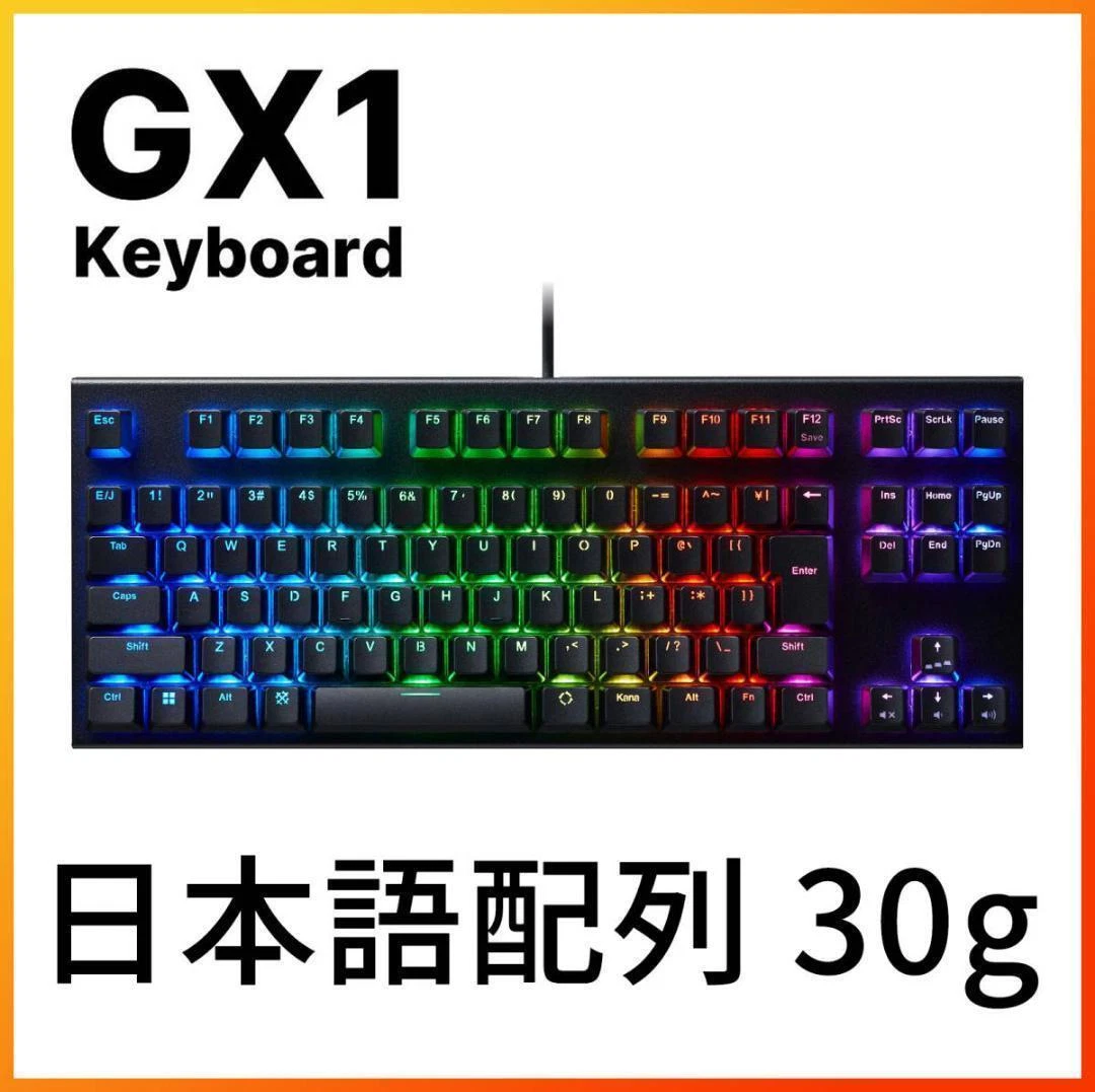 Topre REALFORCE GX1 Keyboard 30g Japanese Layout