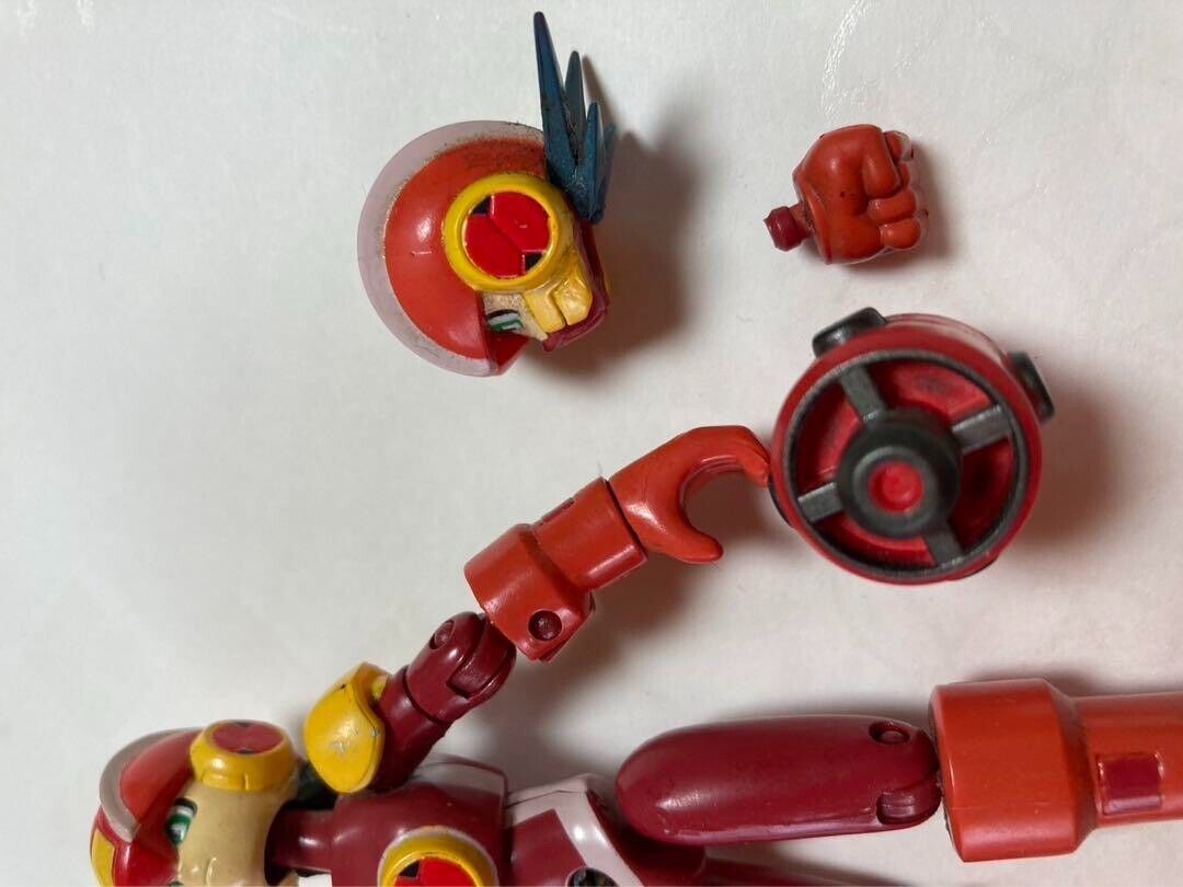 Megaman EXE Heat Guts Style Rockin' Action Figure Rockman Megaman EXE Heat Guts Style Rockin' Action Figure Rockman