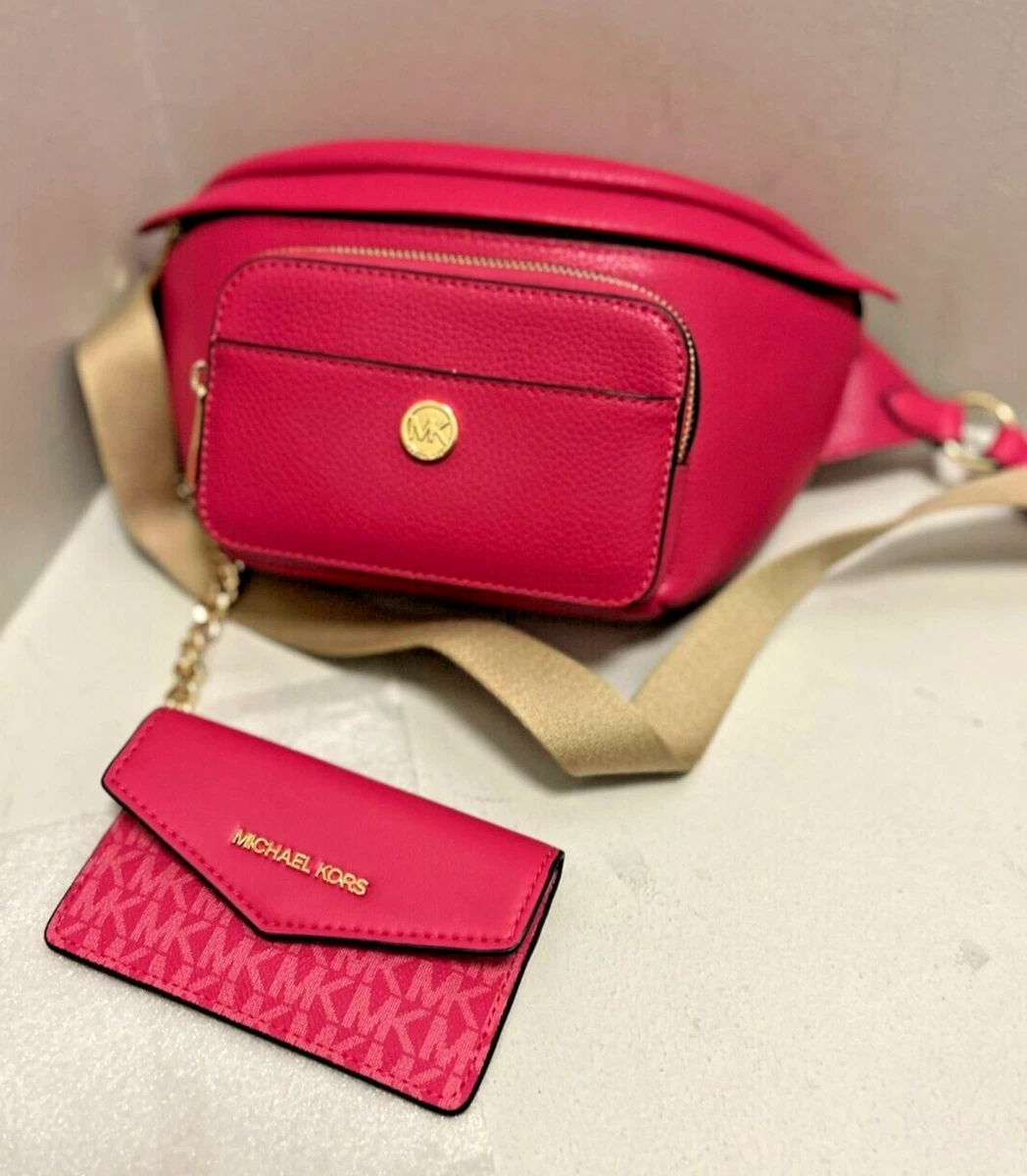 Pink michael clearance kors fanny pack