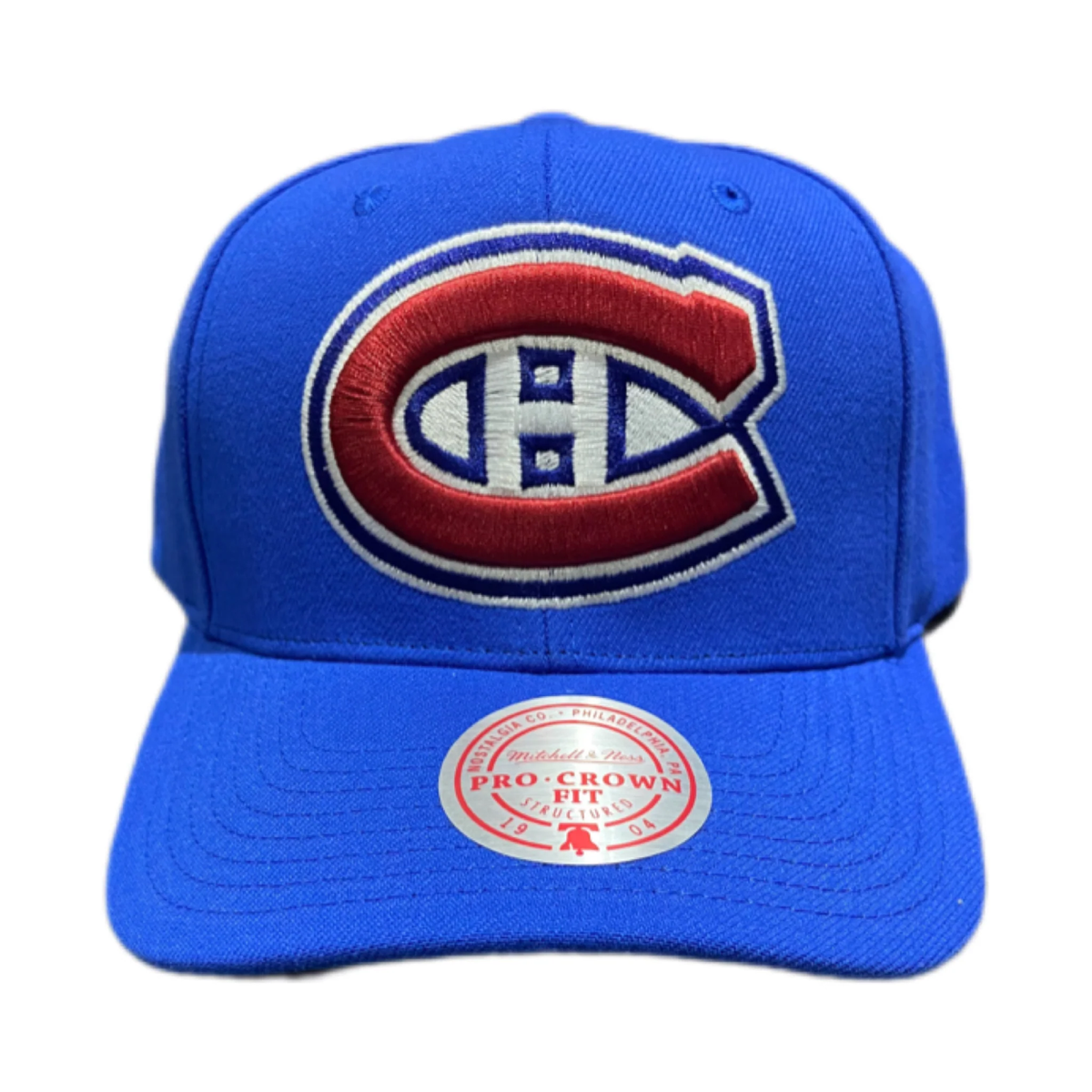 Men's NHL Montreal Canadiens Mitchell & Ness Team Ground 2.0 Royal