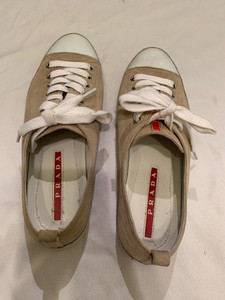 prada velvet sneakers