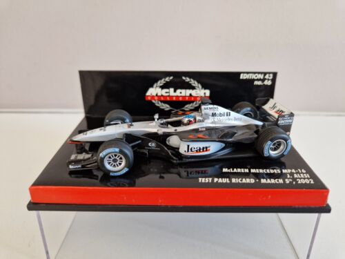 Minichamps 1/43 McLaren Mercedes Mp 4/16 J. Alesi - Paul Ricard 2002 - 530024399 - Picture 1 of 7