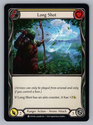 LONG SHOT (YELLOW) DYN166 C FLESH AND BLOOD NM SHEN FEI!+