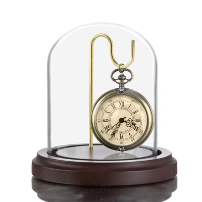 H&D HYALINE & DORA 3 x 4 Inch Clear Watch Glass Display Dome Cloche 