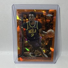 2025 Topps Chrome Sapphire Herbert Jones Orange Refractor 06/25 #120 Pelicans
