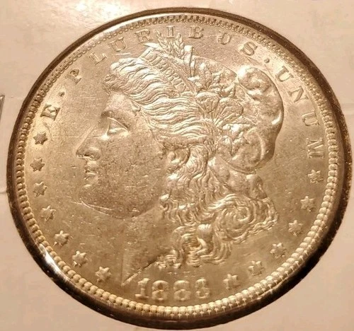 1883 P Morgan Silver Dollar. Guaranteed Authentic Nice Coin. EF XF AU