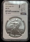NGC MS70 2023 American Silver Eagle One Dollar 1oz 999 Silver Coin-305
