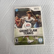 Grand Slam Tennis (Nintendo Wii, 2009) with Manual Game
