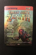 Green Sun's Zenith (Showcase) Special Guests Foil NM