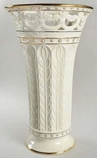 LENOX FLORENTINE & PEARL IVORY & GOLD SIZE 16” TALL VASE NEW IN BOX