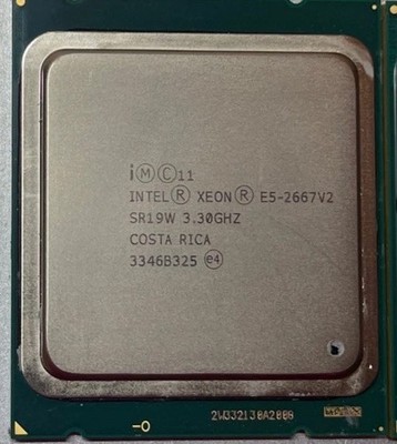 Intel Xeon E5-2667V2 3.30GHz SR19W CPU Server Processors/Free Shipping