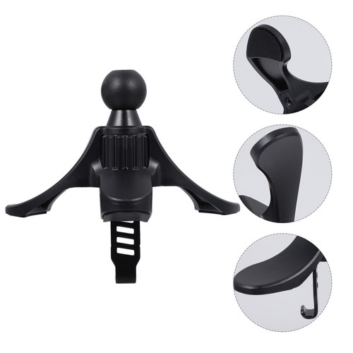 Y-shaped Car Vent Phone Holder Base Automobile Phone Mount Base Hook (Black) - Picture 11 of 12