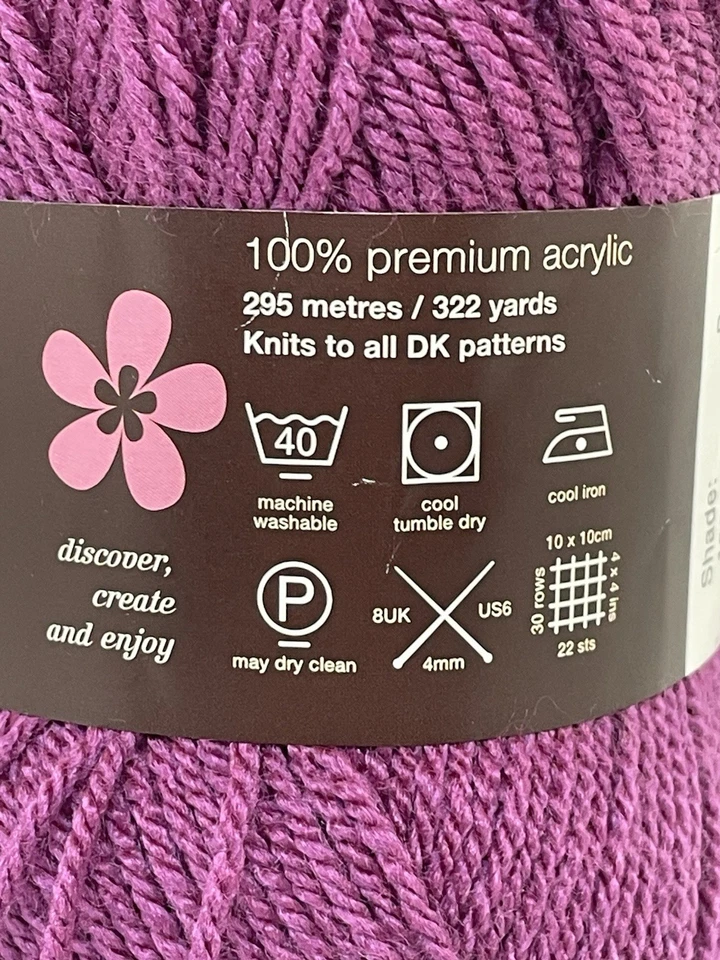 Lot Of 6 Skeins Color # 1061  Stylecraft Special DK Yarn. Preowned READ - Image 4 of 4