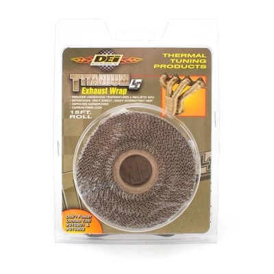 Auspuff Hitzeschutzband DEI 010129 Hitzeband Krümmerband Titan 50 mm x 4 5 Meter