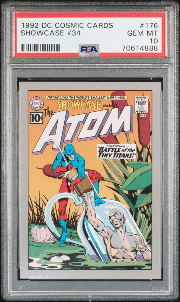 1992 DC Cosmic Cards #176 Showcase #34 PSA 10 Gem Mint