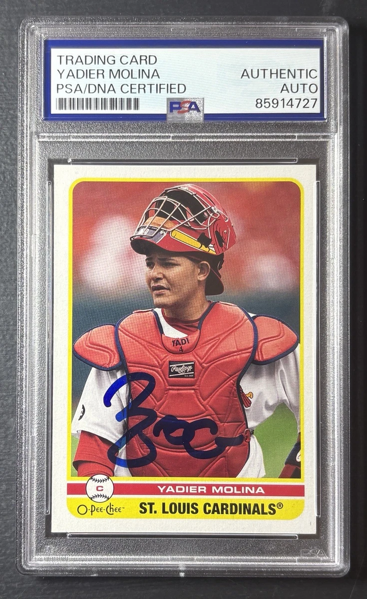 Yadier Molina Autograph Baseball Cards for sale | eBay