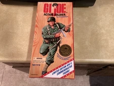 GI Joe Action Soldier WWII Commemorative 12” Figure Hasbro 1995 New/Sealed