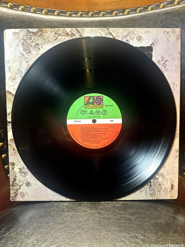 Led Zeppelin - Untitled Vinyl LP [1977] KSD 19129 - Image 4 of 4