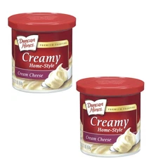 ( 2 Pack ) Duncan Hines Creamy Home-Style Premium Cream Cheese Frosting, 16 Oz