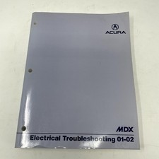 Acura MDX Electrical Troubleshooting Manual 01-02 2001 2002