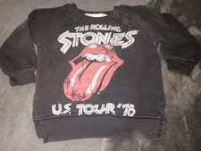 The Rolling Stones Black Long Sleeve Sweatshirt Baby 12 months