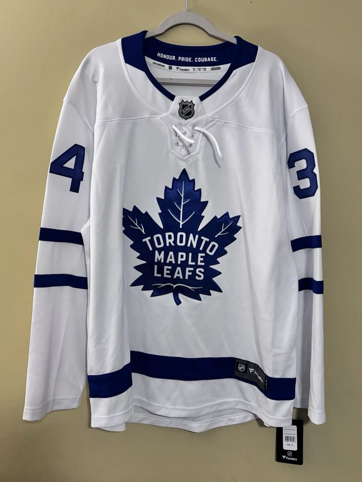 Auston Matthews Toronto Maple Leafs Autographed White Fanatics Breakaway Jersey - Image 2 of 2