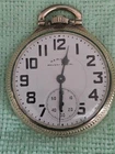 ANTIQUE HAMILTON 10K GF RAILWAY SPECIAL POCKET WATCH 992B 21 J 6 POS  RUNNING