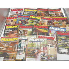 Handy Magazines Handyman Magazines Lot of 18 - Years 2004 - 2006 DIY Woodworking
