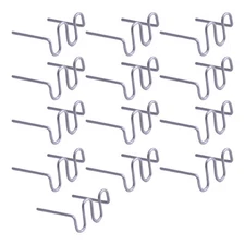 100pcs 0.8mm Wave Staples for Plastic Welder Tool Car Damaged Bumper Repair