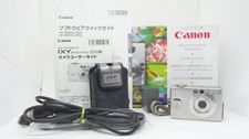 Canon IXY 200a Silver Compact Digital Camera Tested Working Seller Japan