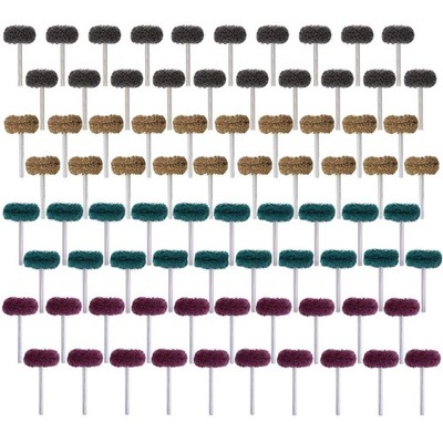 Rocaris 80Pcs 1'' (25mm) Abrasive Wheel Buffing Polishing Set for... 