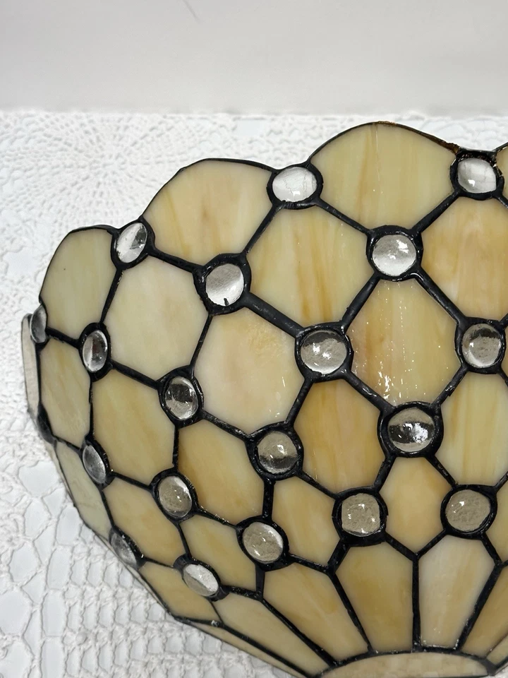 Pair Of Tiffany Style Wall Scones - Image 4 of 4