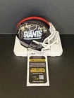 Lawrence Taylor Signed Mini Helmet New York Giants Legend JSA COA