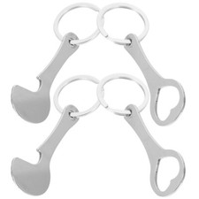 4Pcs Shopping Cart Trolley Tokens Key Ring Trolley Tokens Metal Trolley Tokens