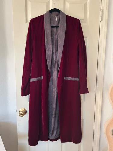 Freepeople Playboy Hugh Hefner Red Velvet