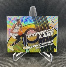 2021-22 Donruss Optic Kevin Durant Express Lane Gold Wave SP #25 Nets