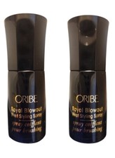 Oribe Royal BLOWOUT Heat Styling Spray Mini 0.67 oz. Deluxe Travel Size New 2PC
