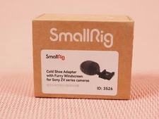 SmallRig Cold Shoe Adapter with Windshield for Sony ZV-E10 and ZV-1 3526