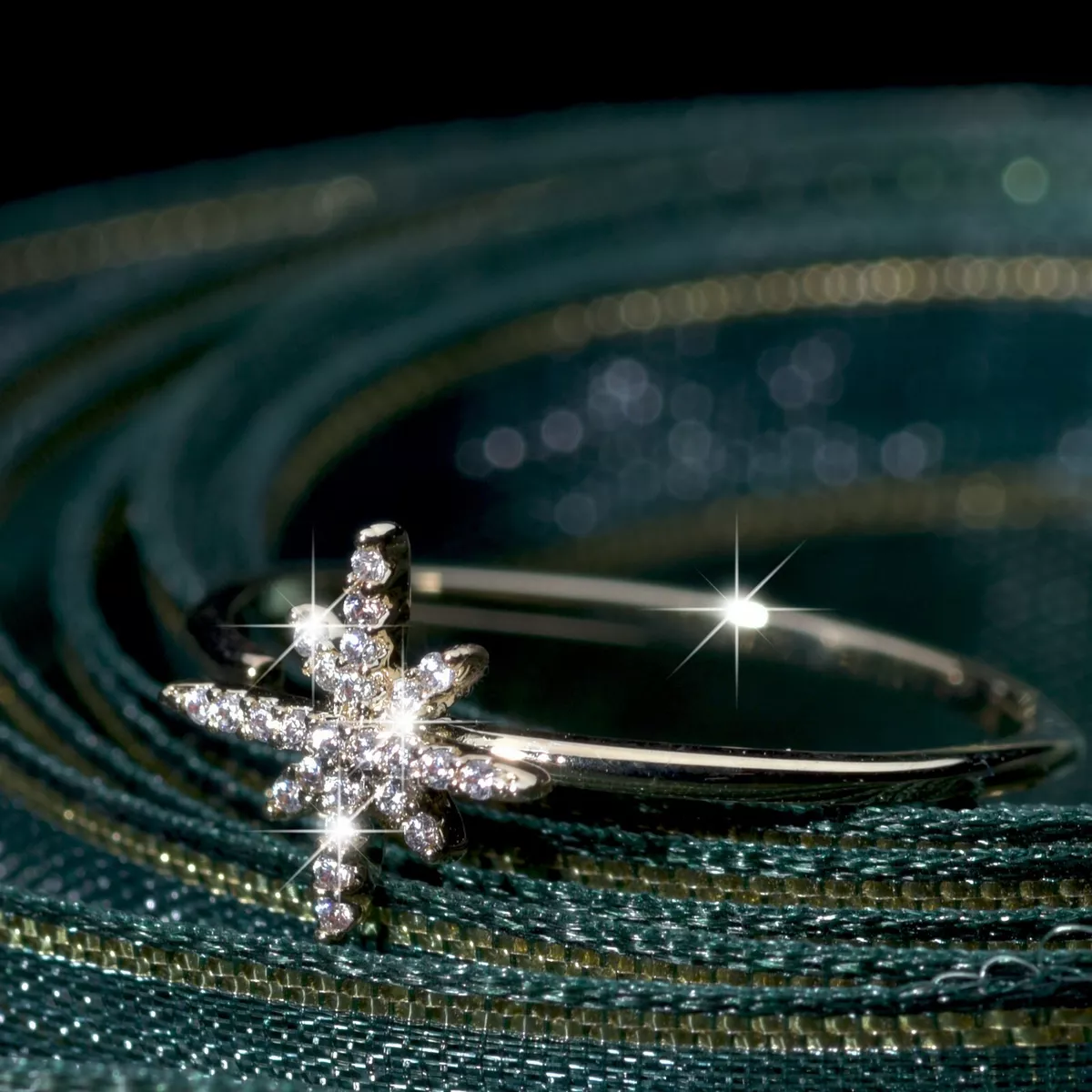 Swarovski open ring deals