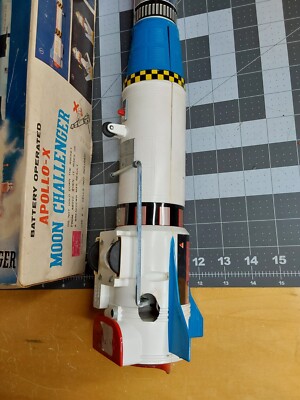 TN Nomura Boxed 1960s Battery Operated Apollo X Moon
