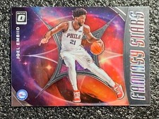 2019-20 Panini Donruss Optic Basketball Fantasy Stars #3 Joel Embiid 76ers