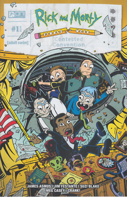Rick and Morty Finals Week Contested Convention Variant Cover B Neuware 2024 new
