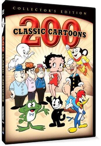 200 Classic Cartoons - Collector's Edition - DVD - GOOD - Picture 1 of 1